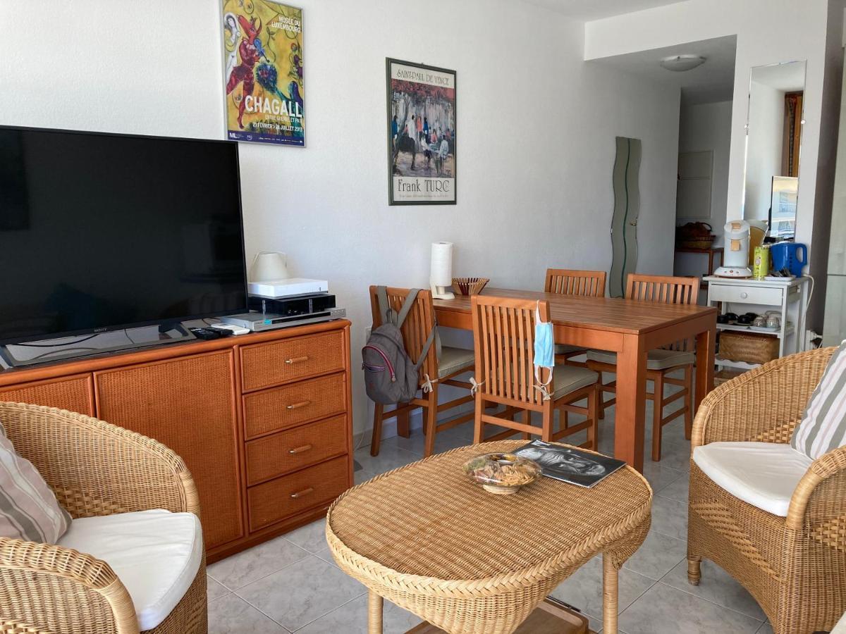 Residence Avec Piscine, Plage A 100 M, Cannes Et Juan Les Pins A 5 Min, Wifi Golfe-Juan Εξωτερικό φωτογραφία